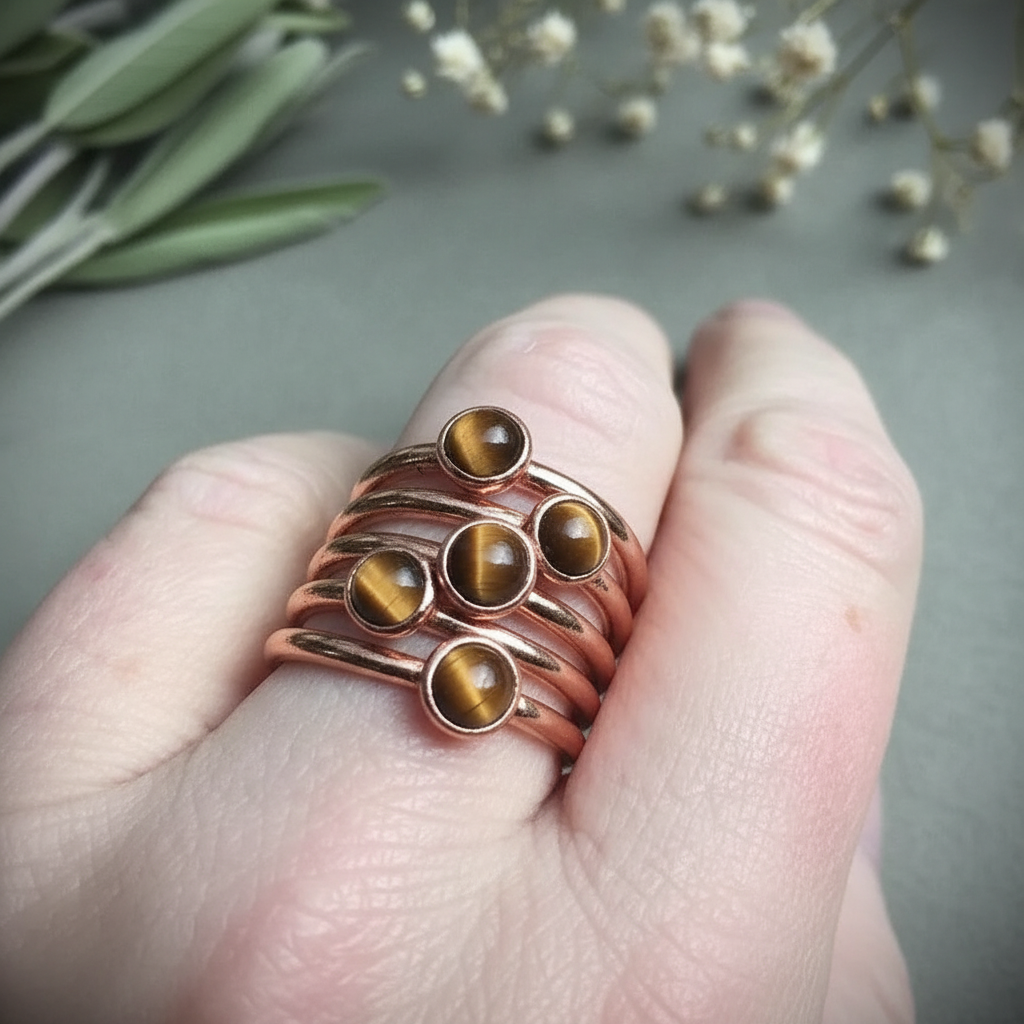 Tiger's Eye Hand Overhead