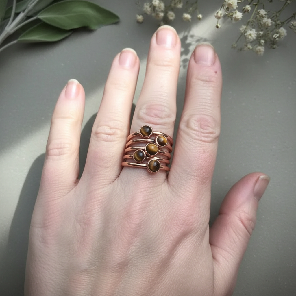 Tiger's Eye Hand Wide