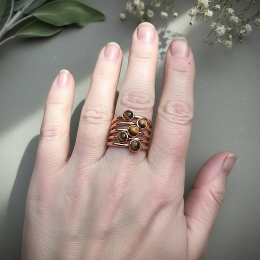 Tiger's Eye Hand Wide