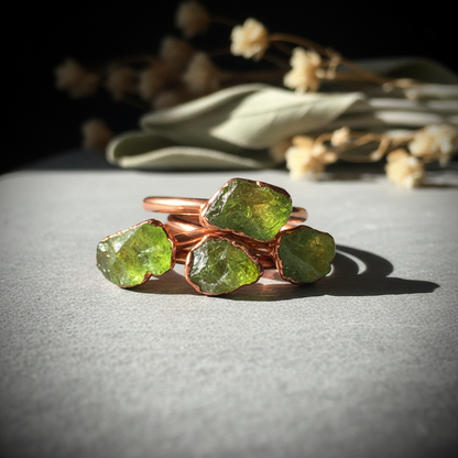 Trio flat lay
